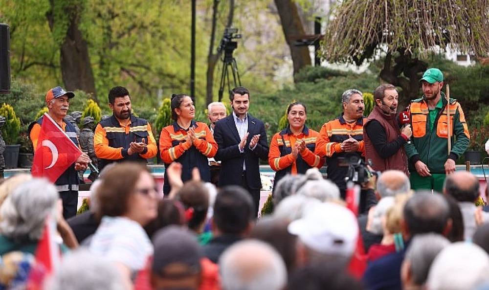 Ahmed Arif Parkı'nda 1 Mayıs İş&ccedil;i Bayramı Kutlandı