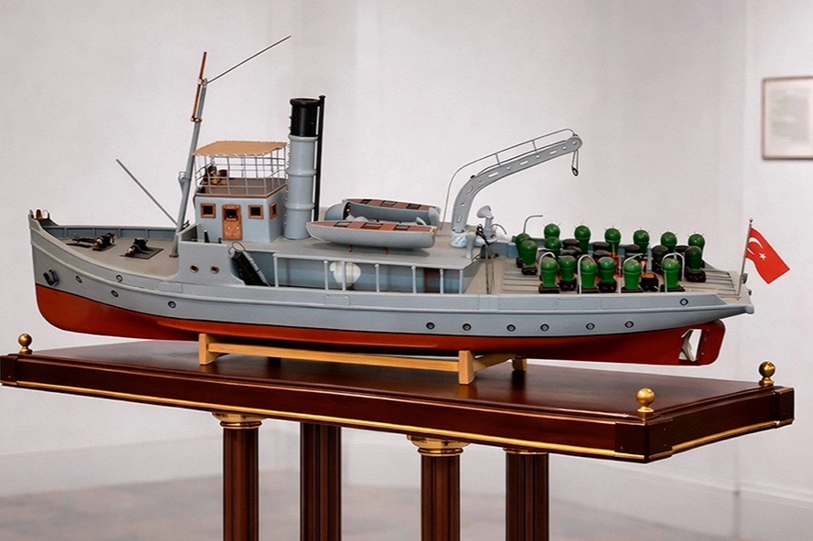 İzmir'de T&uuml;rk Denizciliği ve &Ccedil;anakkale Gemi Modelleri sergisi a&ccedil;ılıyor