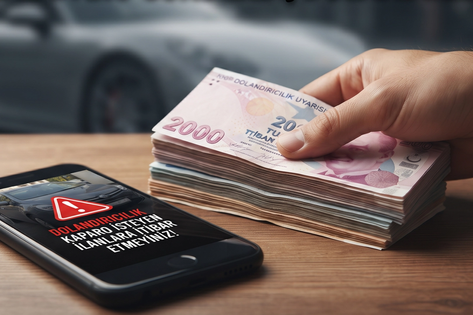 Edirne Keşan&rsquo;da ara&ccedil; satış ilanı dolandırıcılığı!