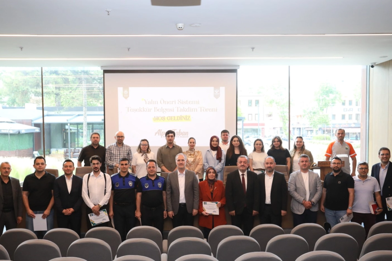 Bursa İneg&ouml;l'de Kaizen &ouml;d&uuml;lleri takdim edildi