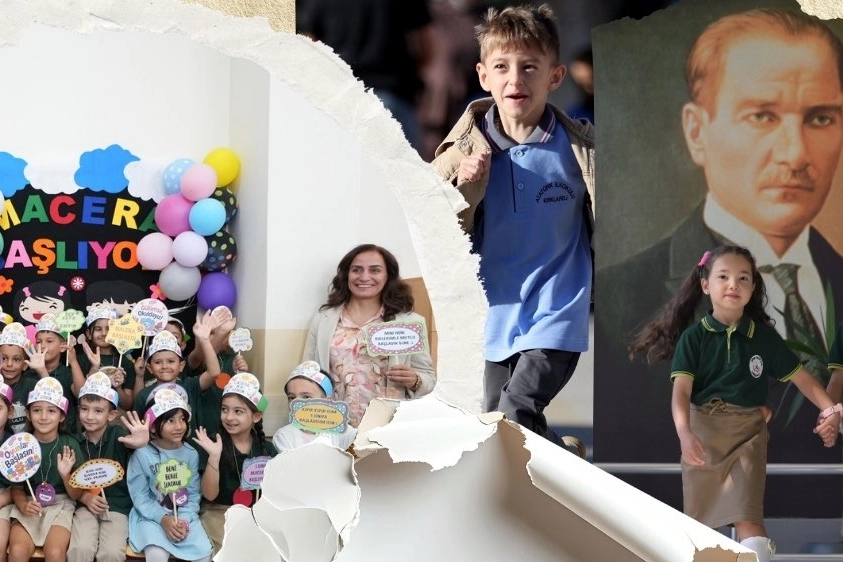 &Ouml;ğrenciler okullara ilk adımı attı... Uyum Haftası başladı