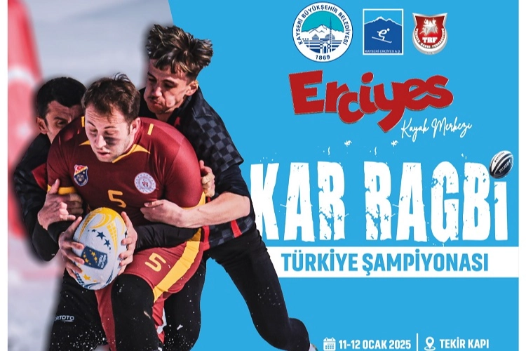 Kar Ragbi Türkiye Şampiyonası Erciyes'te yapılacak