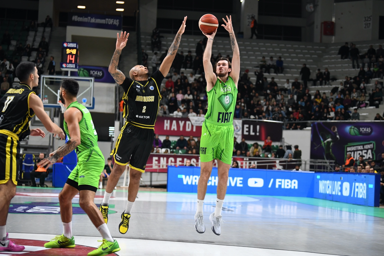 TOFAŞ FIBA Europe Cup'ta son 16 turunda