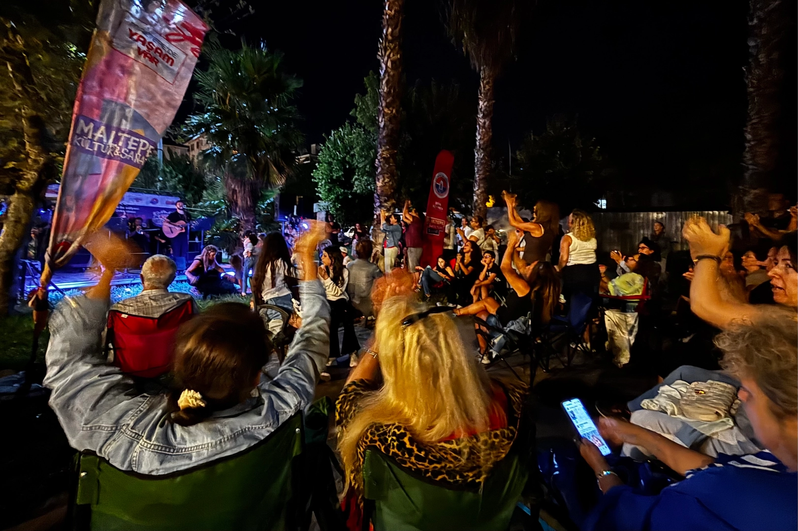 Maltepe a&ccedil;ık hava konserlerinde son durak Feyzullah Mahallesi oldu