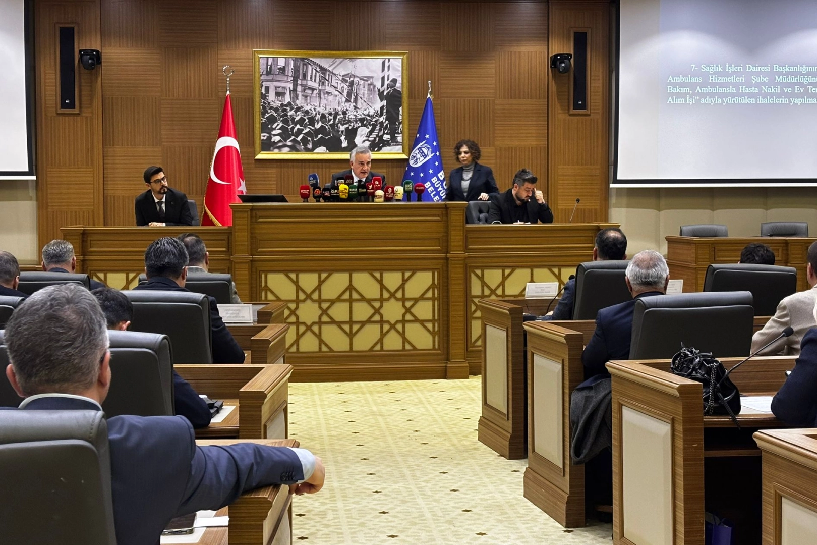 Mudanya planı Bursa B&uuml;y&uuml;kşehir Meclisi'ni gerdi!