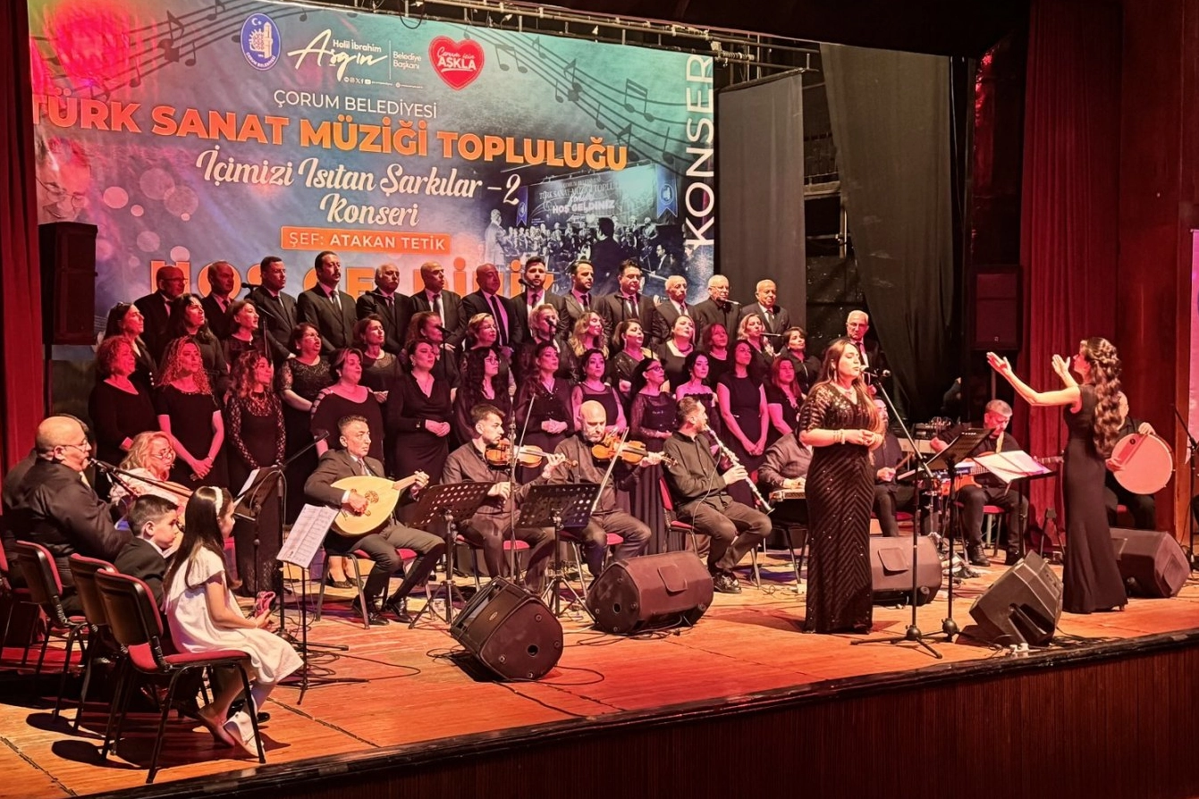 &Ccedil;orum&rsquo;da T&uuml;rk Sanat M&uuml;ziği gecesi