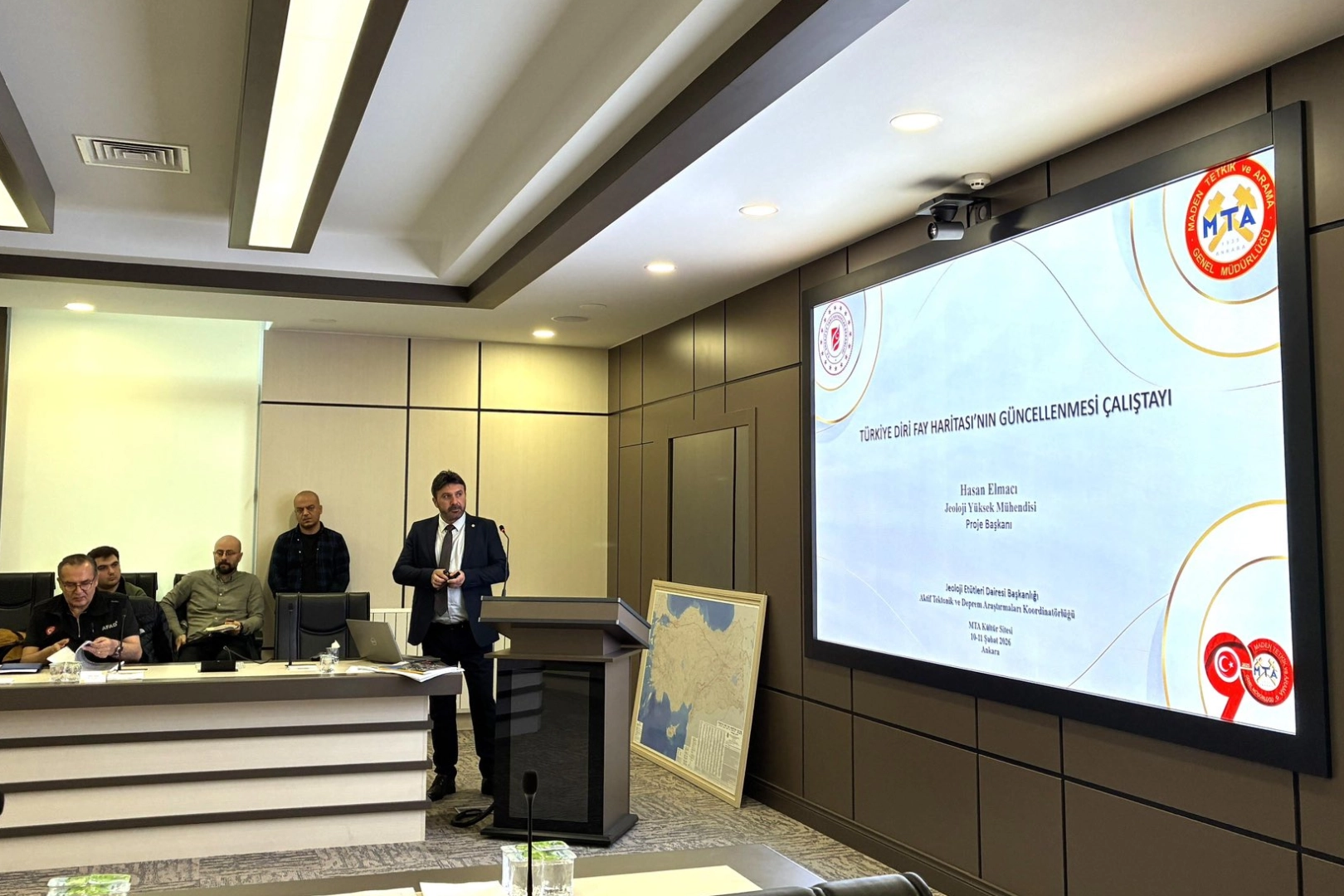 T&uuml;rkiye Diri Fay Haritası G&uuml;ncelleme Projesi Nihai &Ccedil;alıştayı tamamlandı