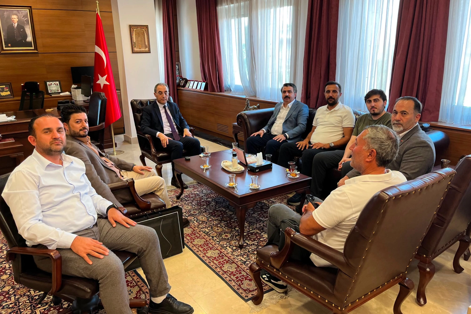 Başkan Oktay Yılmaz&rsquo;dan Nah&ccedil;ıvan Başkonsolosluğu'na ziyaret