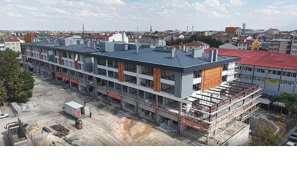 &Ccedil;atalh&ouml;y&uuml;k Ticaret Merkezi'nde &Ccedil;alışmalar Hızla İlerliyor