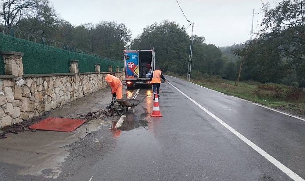  Kuvvetli Yağış İstanbul'da Etkisini S&uuml;rd&uuml;r&uuml;yor