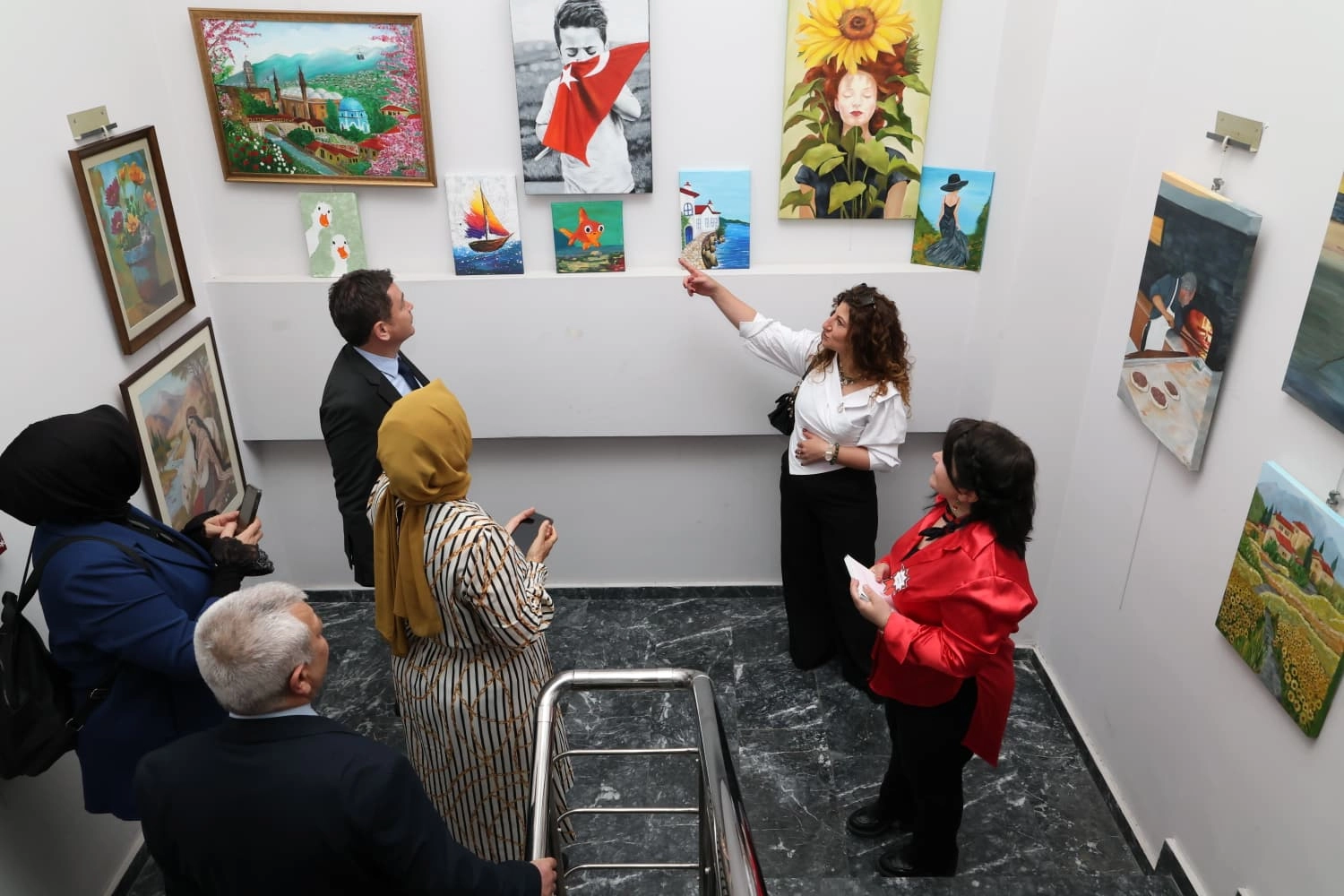 Bursa Osmangazi&rsquo;de bir yıllık emek sergiye taşındı