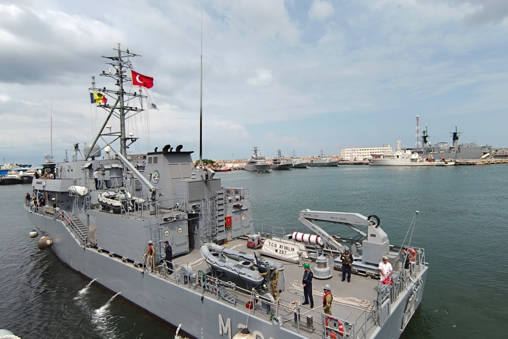 Karadeniz'de mayın tehdidine karşı ortak g&ouml;rev