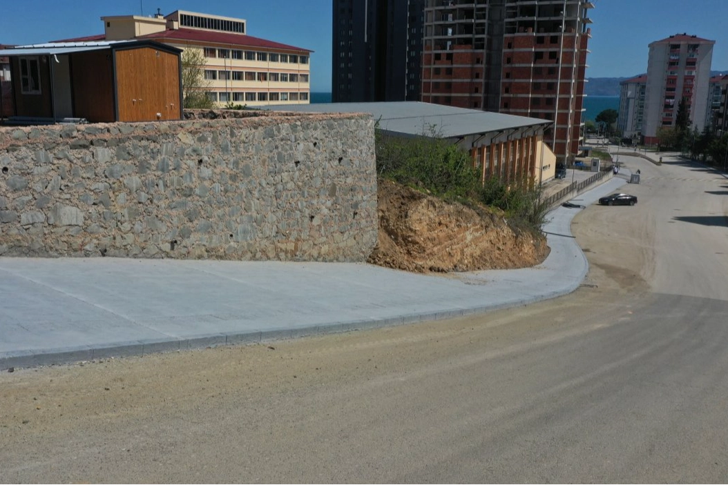 Ordu'da Fatsa Dolunay&rsquo;a modern kaldırım