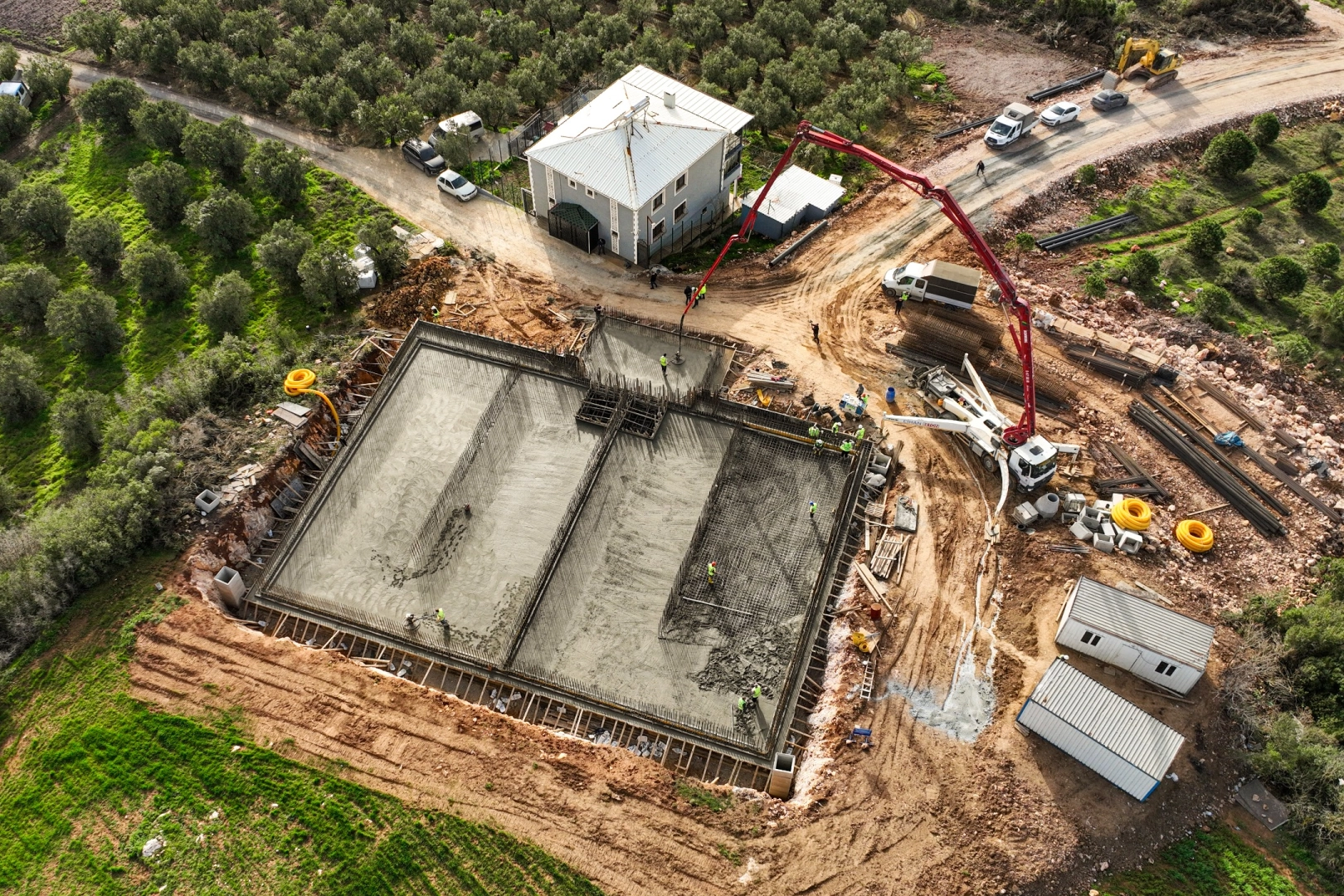 Bursa B&uuml;y&uuml;kşehir'den Mudanya kırsalına g&uuml;&ccedil;l&uuml; i&ccedil;me suyu yatırımı