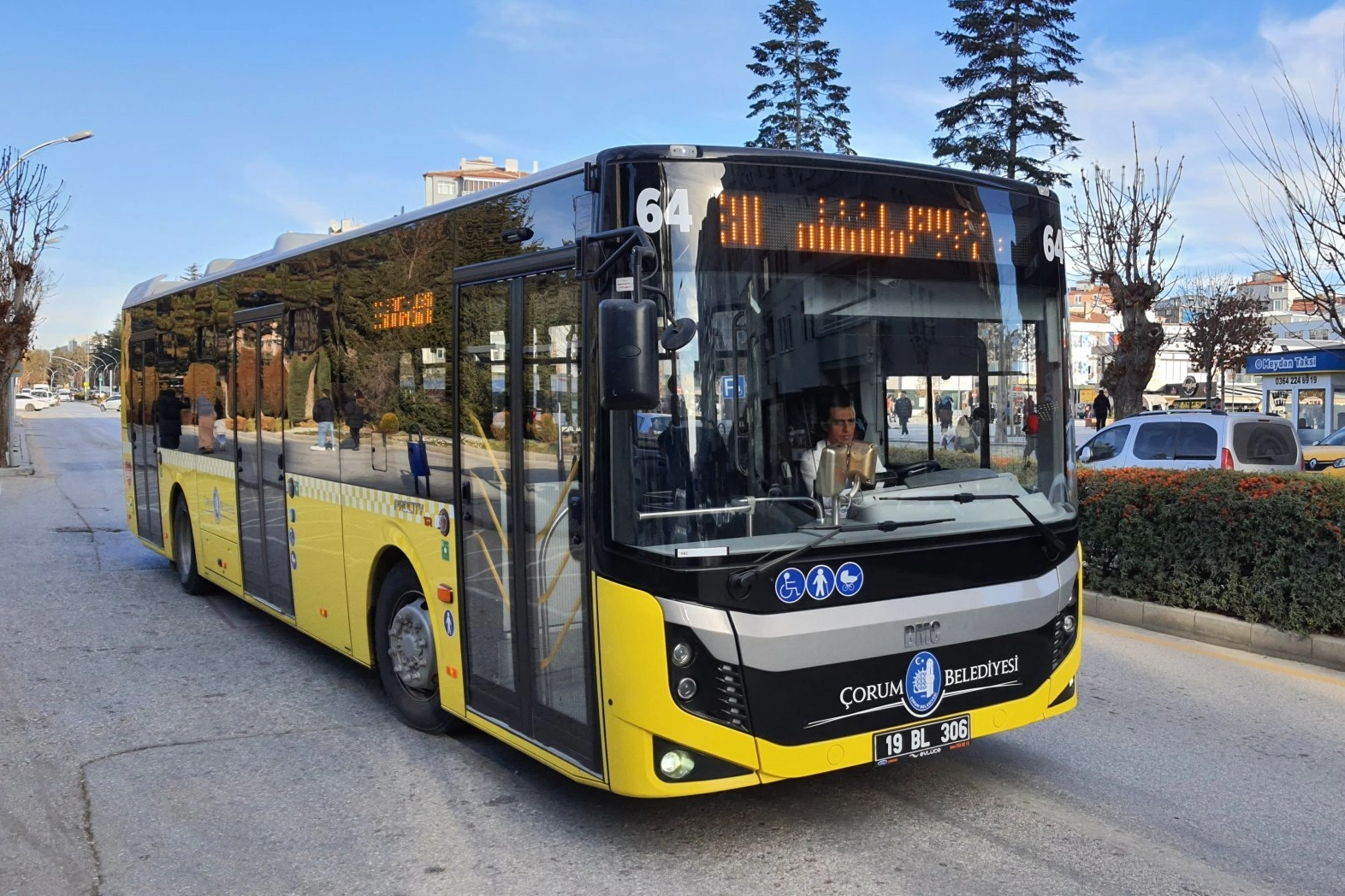 &Ccedil;orum&rsquo;da bayramda toplu taşıma &uuml;cretsiz