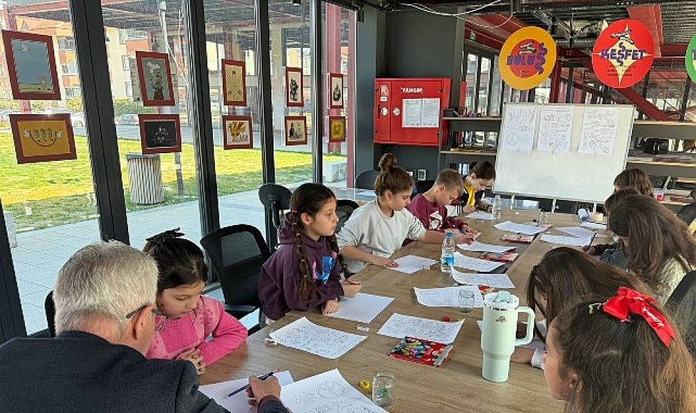 Nil&uuml;fer'de ara tatilde &ldquo;&Ccedil;ocuklar Depoda"