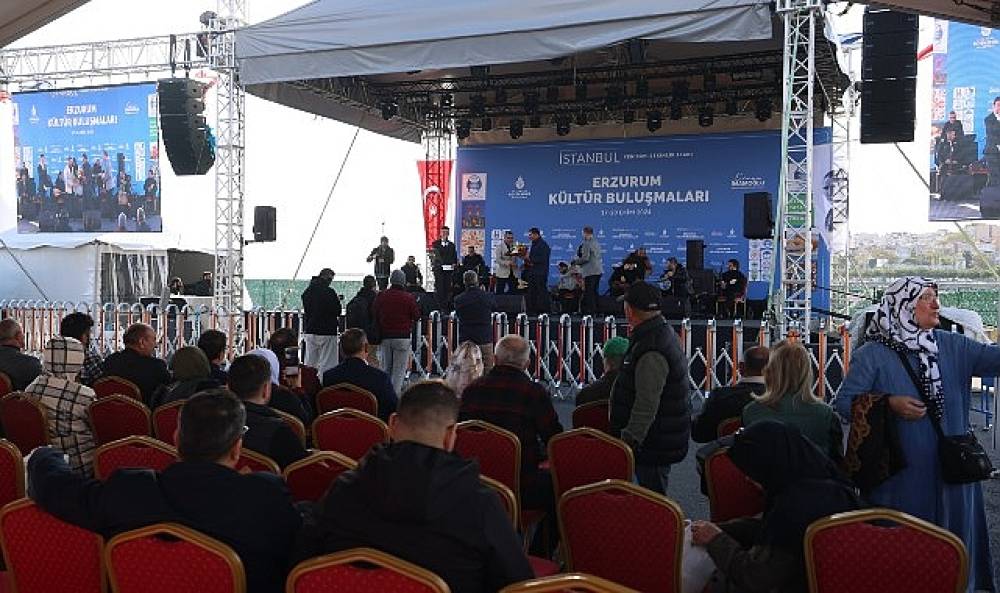 Yenikapı'da Erzurum rüzgarı.