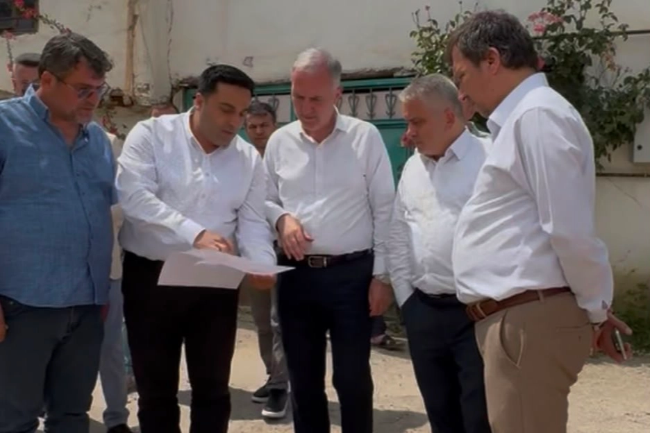 Bursa'da İneg&ouml;l Belediyesi kırsalda &uuml;st yapı hamlesini s&uuml;rd&uuml;r&uuml;yor