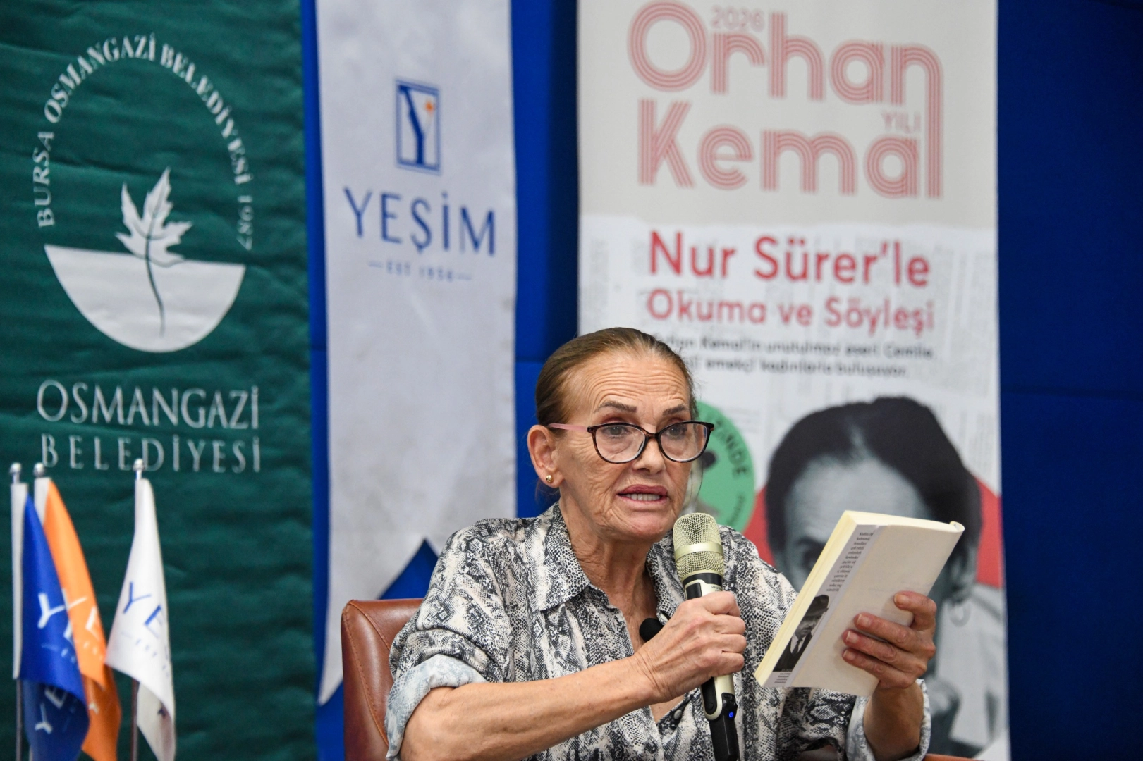 Nur S&uuml;rer&rsquo;den Bursa Osmangazi'de 'Cemile&rsquo;nin İzinde' buluşma