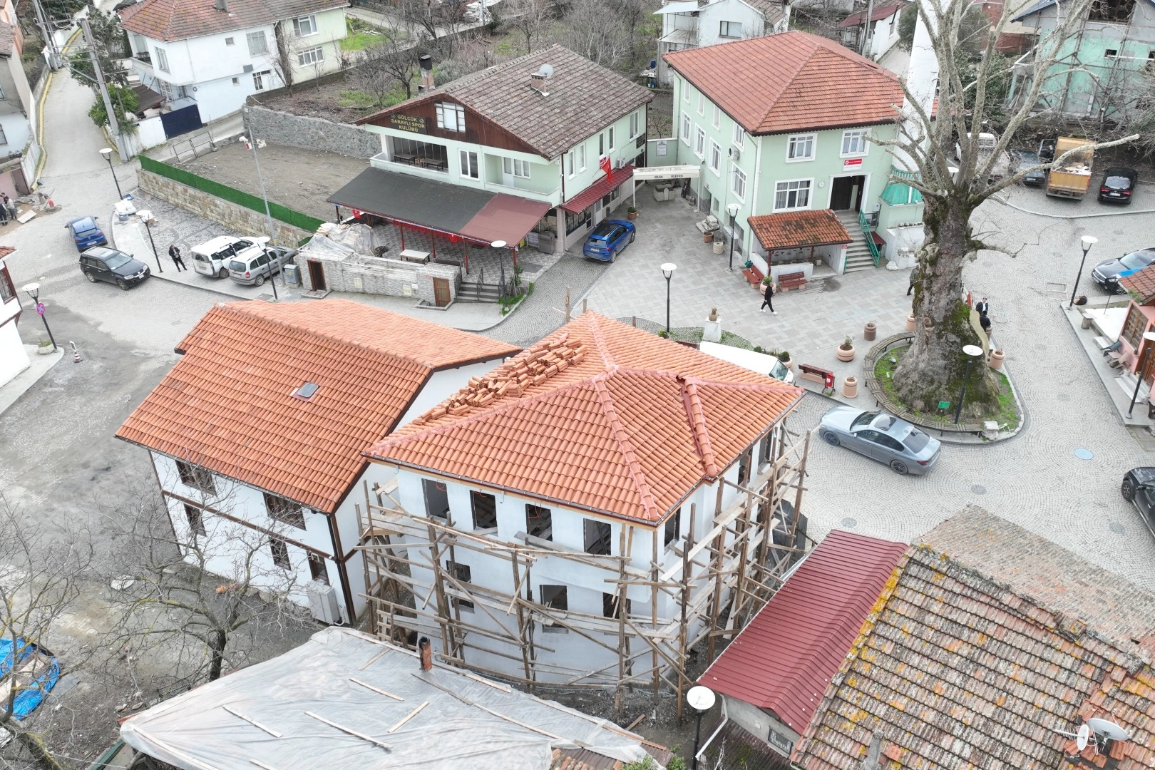 Tarihi yapı B&uuml;y&uuml;kşehir&rsquo;le g&uuml;n y&uuml;z&uuml;ne &ccedil;ıkıyor