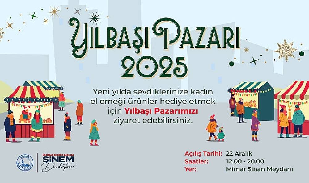 Yılbaşı Pazarı 2025 Üsküdar'da Başlıyor