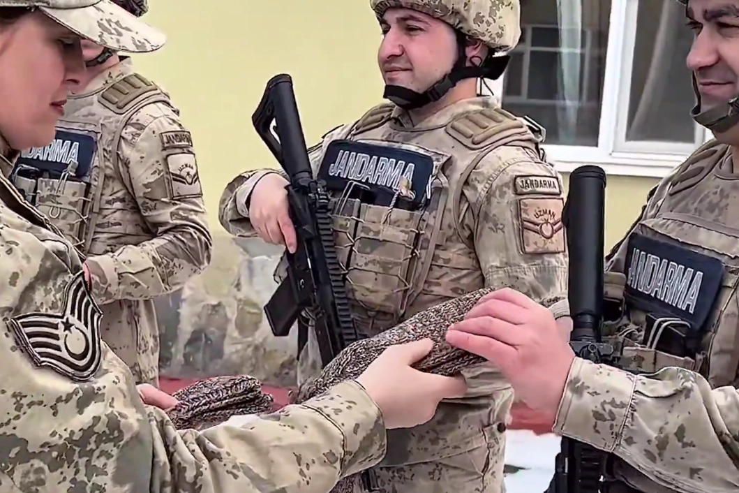 Bulgaristan'dan Mehmet&ccedil;iğe i&ccedil; ısıtan hediye