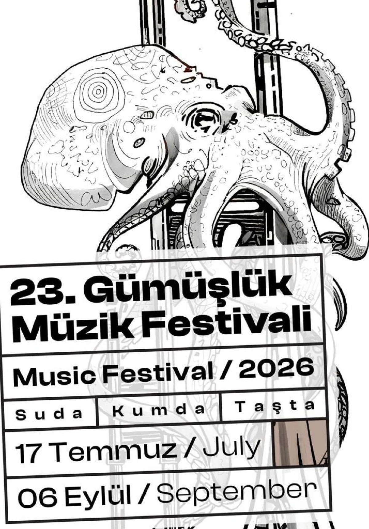 23. G&uuml;m&uuml;şl&uuml;k M&uuml;zik Festivali 17 Temmuz&rsquo;da Karnaval Coşkusuyla Başlıyor!