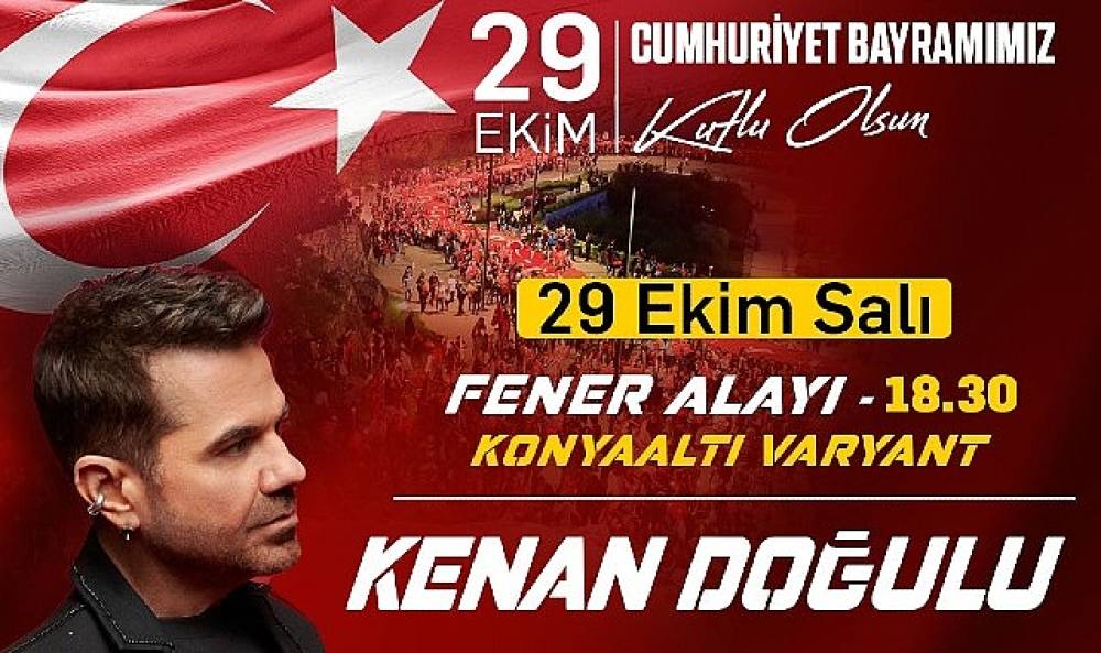 Antalya Büyükşehir Belediyesi'nden Cumhuriyet Bayramı konseri