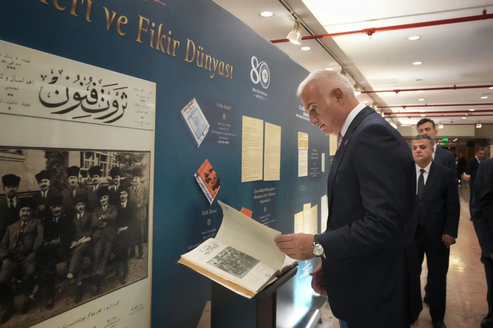 Ziya G&ouml;kalp'in fikr&icirc; mirası Milli K&uuml;t&uuml;phane'de