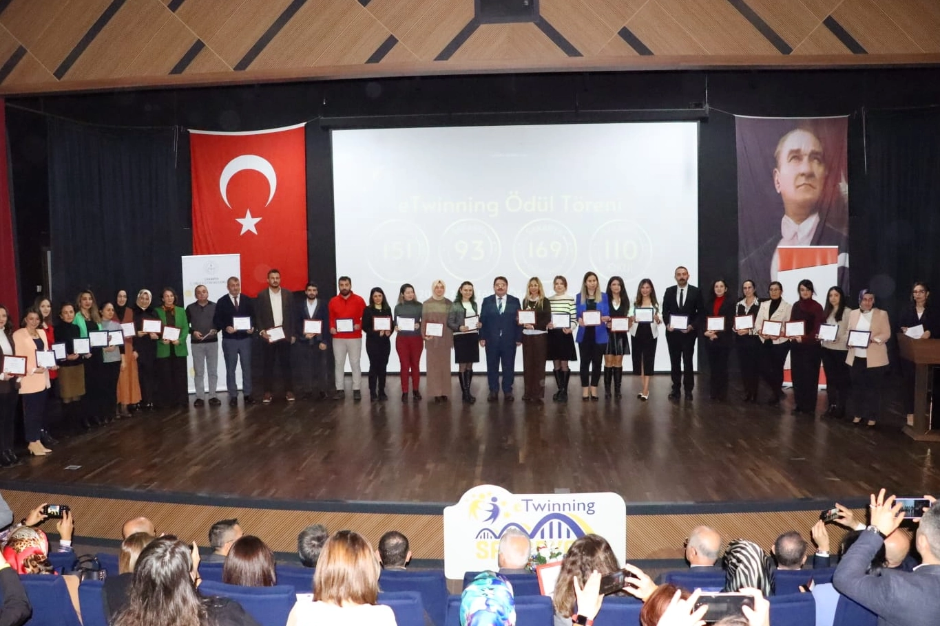 Sakarya'da 'eTwinning' ödül töreni gerçekleştirildi