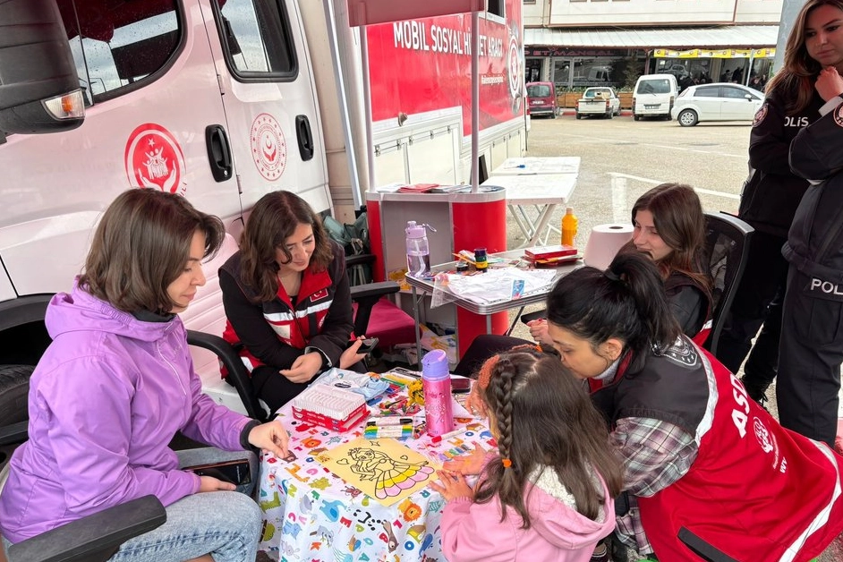 Bursa Harmancık&rsquo;ta mobil sosyal hizmet hamlesi