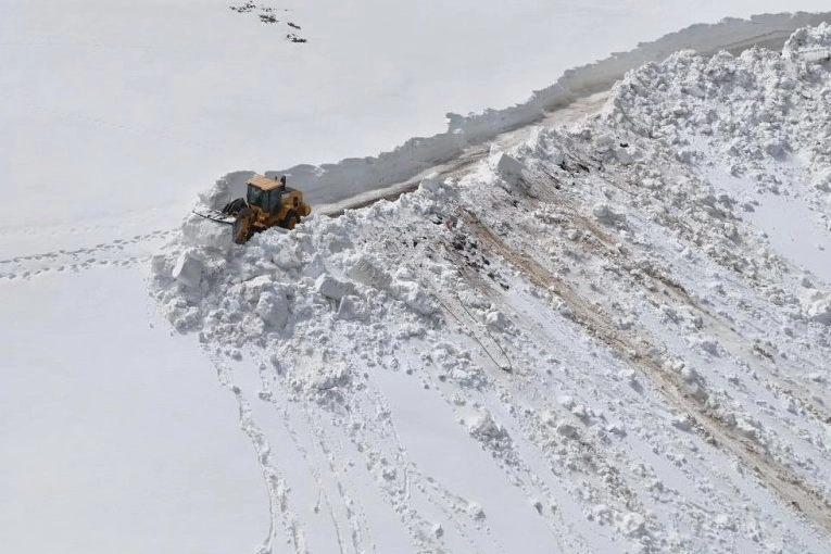 Ordu&rsquo;da Mayıs geldi, kar bitmedi