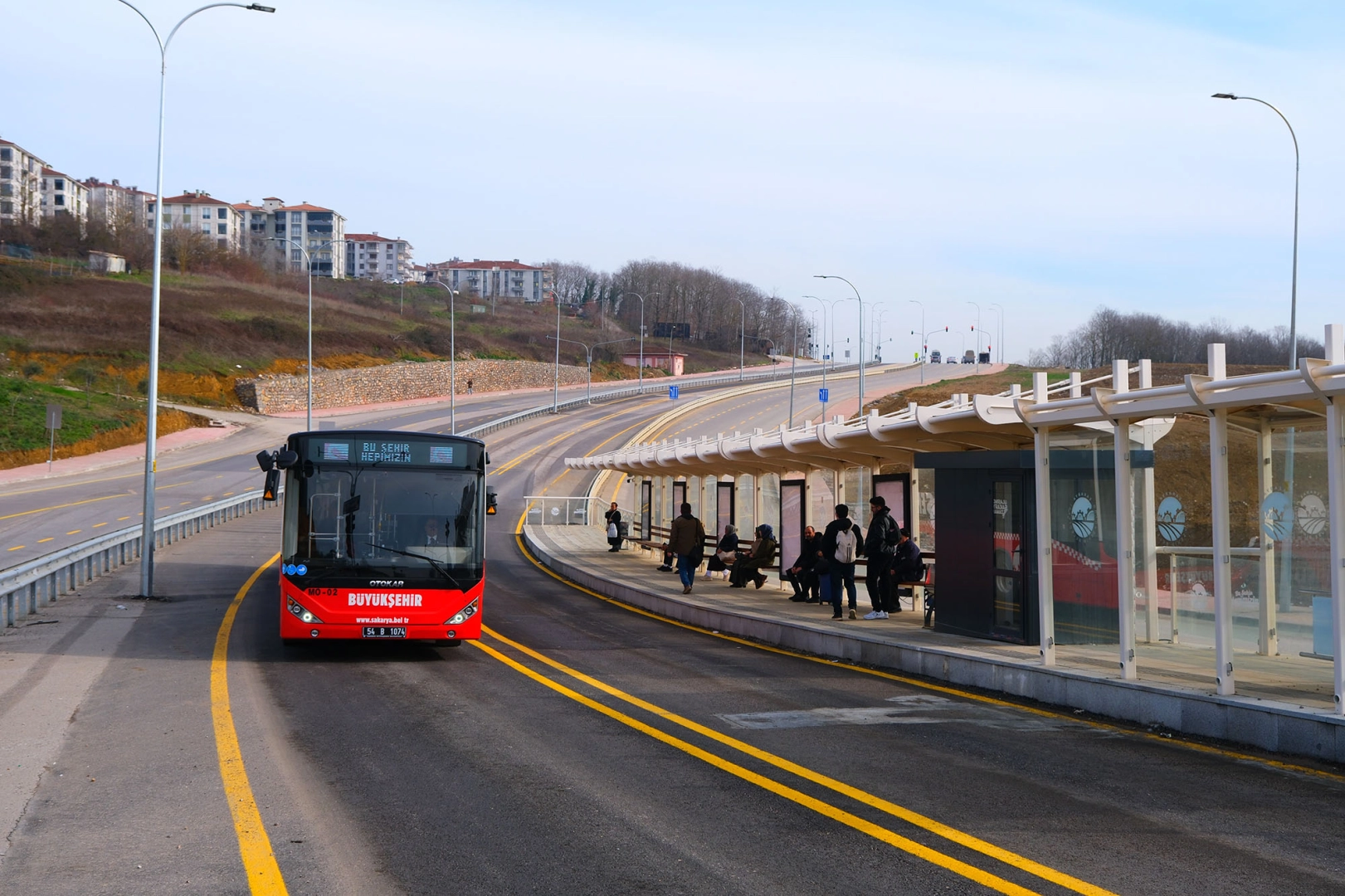 Sakarya&rsquo;da metrob&uuml;s 1 yılda 3,6 milyon yolcu taşıdı