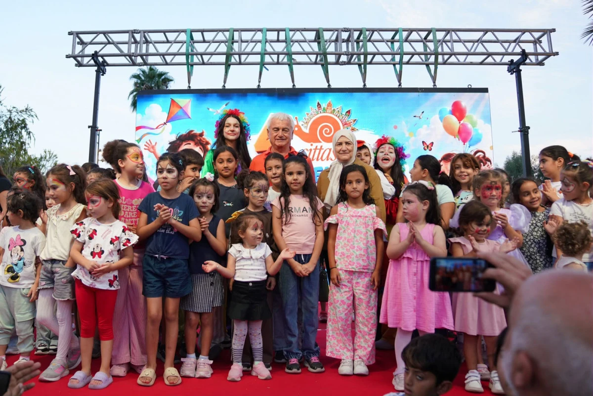 4. Cittaslow &Ccedil;ocuk Şenliği Finike&rsquo;de Coşkuyla Ger&ccedil;ekleşti  