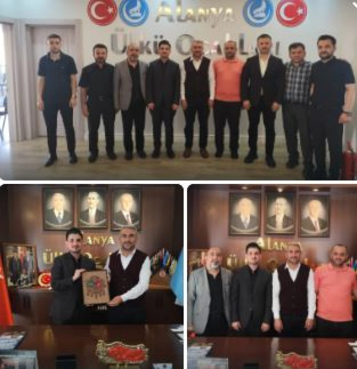 Alanya M&uuml;ft&uuml;l&uuml;ğ&uuml;&rsquo;nden &Uuml;lk&uuml; Ocakları&rsquo;na "Hayırlı Olsun" Ziyareti