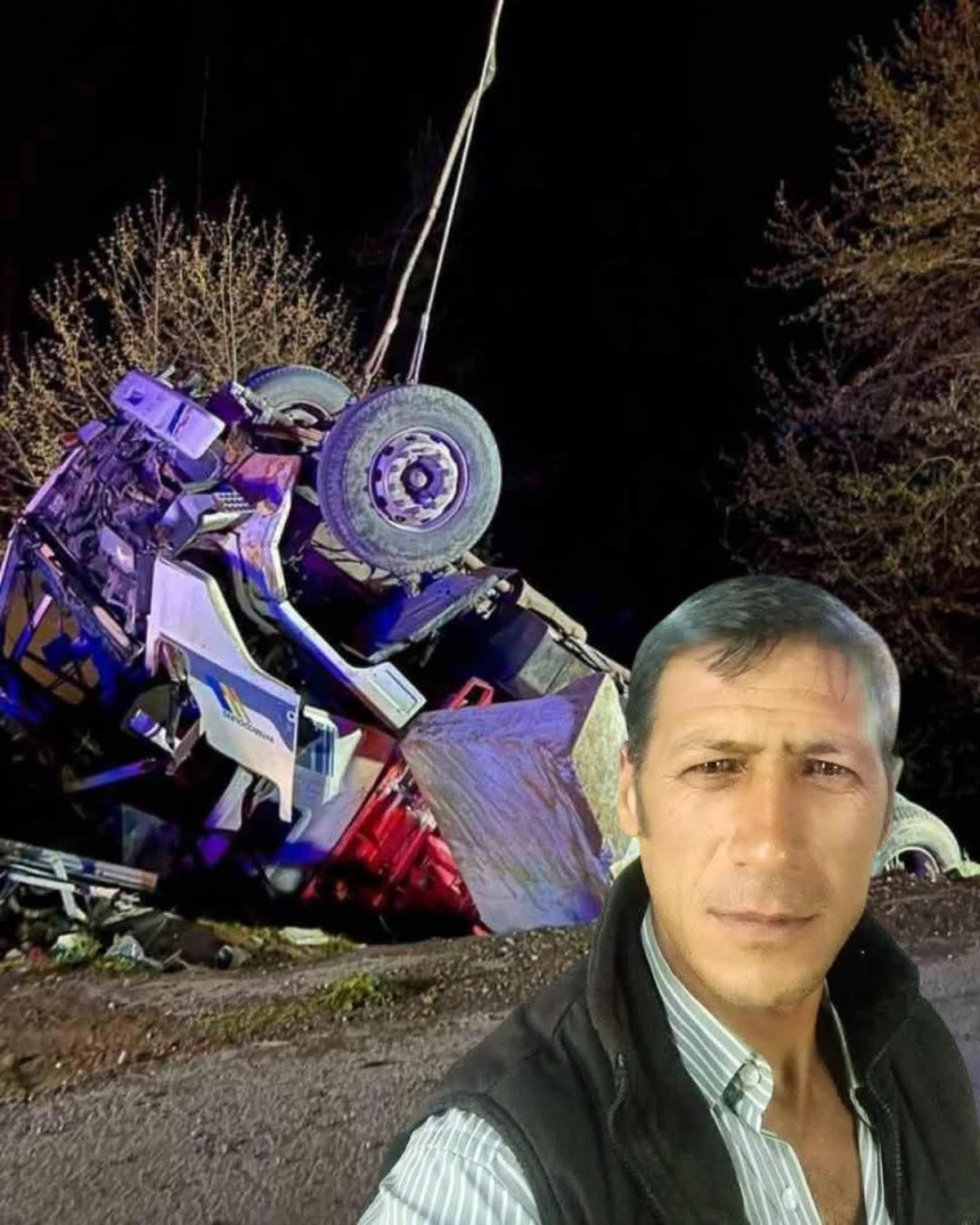 Alanya&rsquo;da Kamyon Şarampole Devrildi: 1 &Ouml;l&uuml;, 1 Yaralı