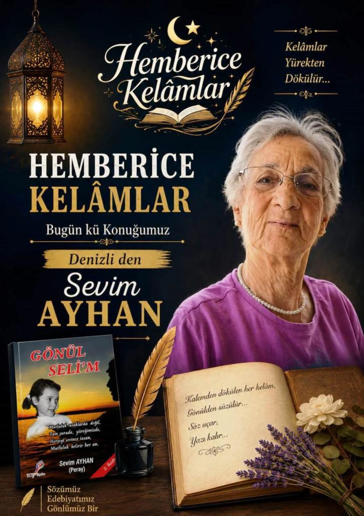 Anne Kalbinden Notaya D&ouml;k&uuml;len Dizeler: Sevim Ayhan&rsquo;ın Edebiyat Yolculuğu