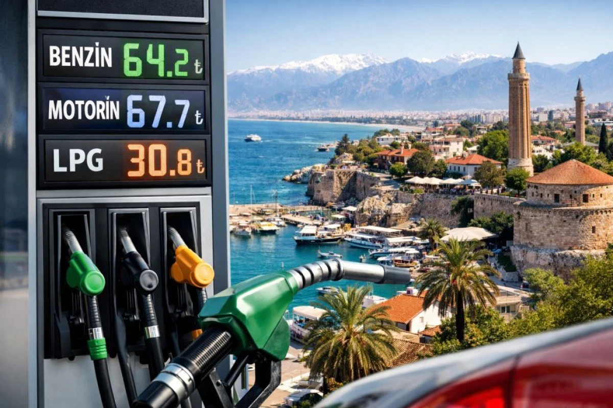 Antalya&rsquo;da benzin ve motorin fiyatları: İl&ccedil;e il&ccedil;e son durum 