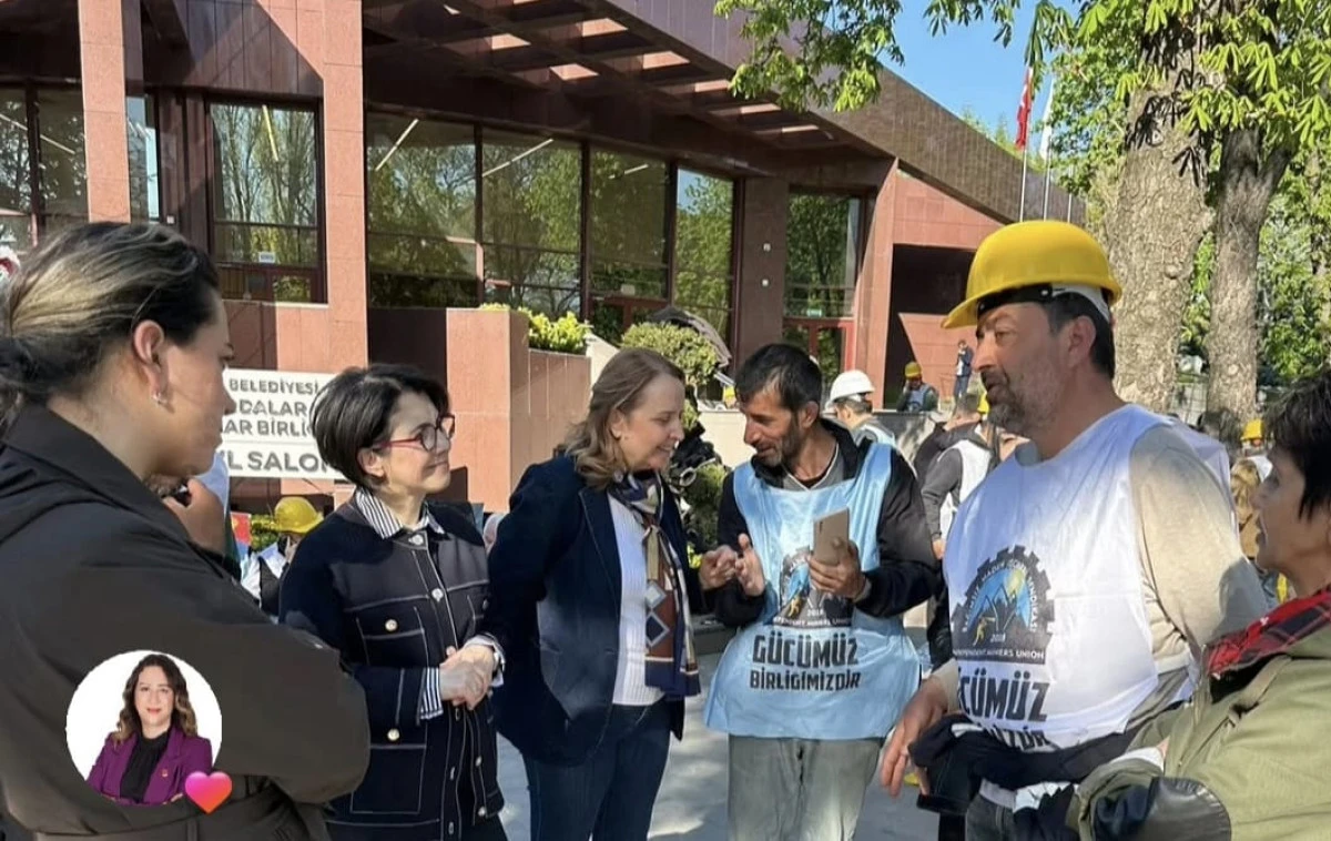 CHP Ankara Kadın Kolları&rsquo;ndan Maden İş&ccedil;ilerine Tam Destek