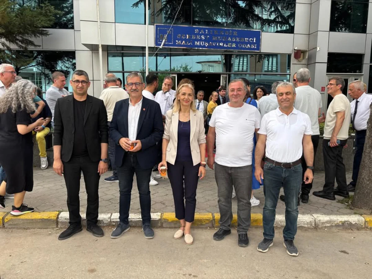 CHP BALIKESİR İL BAŞKANI ERDEN K&Ouml;YBAŞI: &ldquo;MESLEKTAŞLARIMLA BİR ARADA OLMAKTAN ONUR DUYDUM&rdquo;