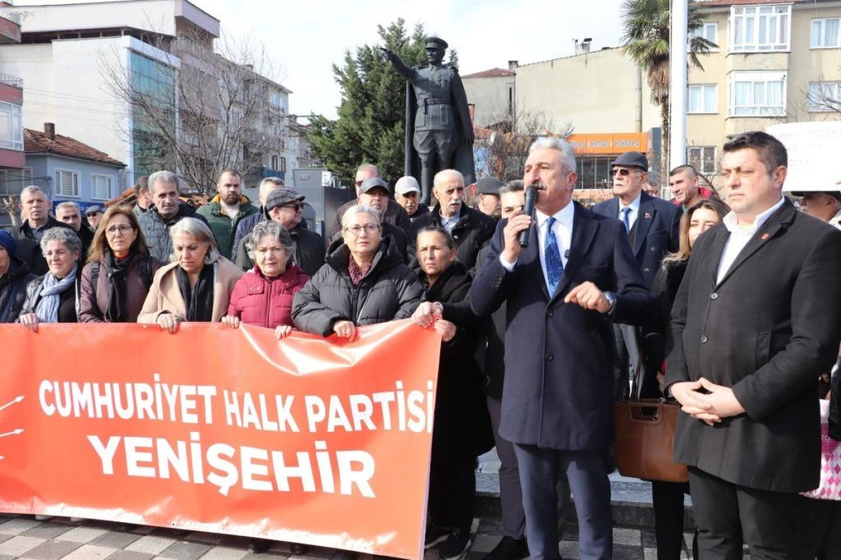 CHP Bursa İl Başkanı Yeşiltaş&rsquo;tan Yenişehir&rsquo;de Erken Se&ccedil;im Mesajı