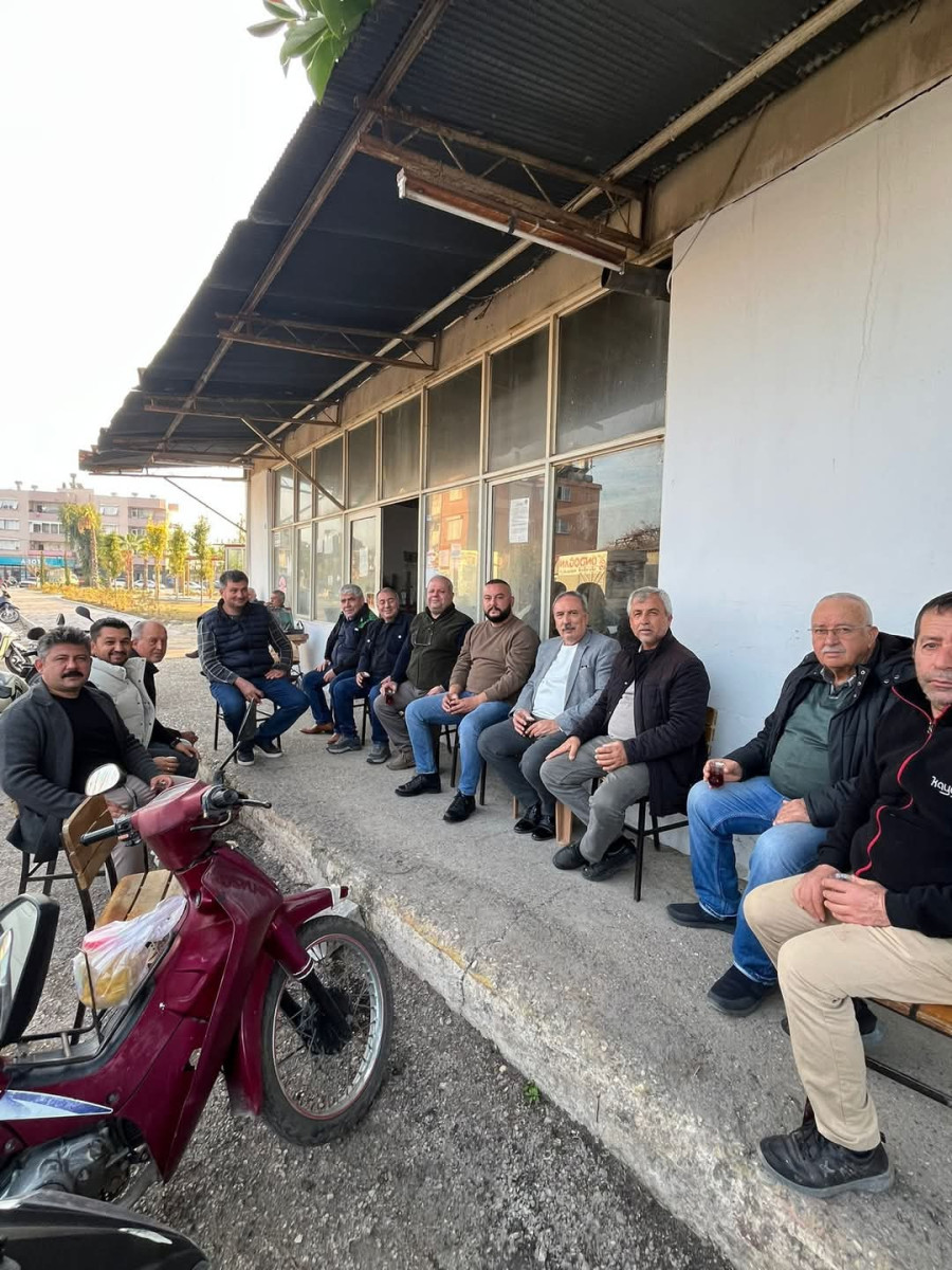 CHP Finike İlçe Başkanı Uygar Çarban'dan Hasyurt'a Ziyaret