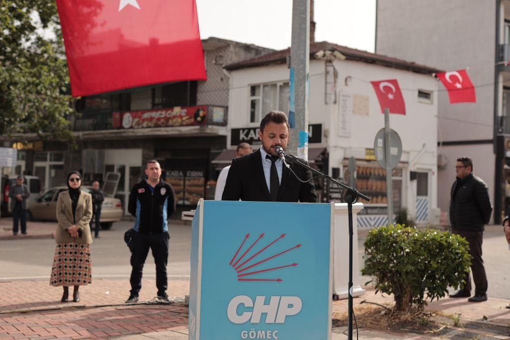 CHP GÖMEÇ İLÇE BAŞKANI ÖZKAN GÜVEN: 