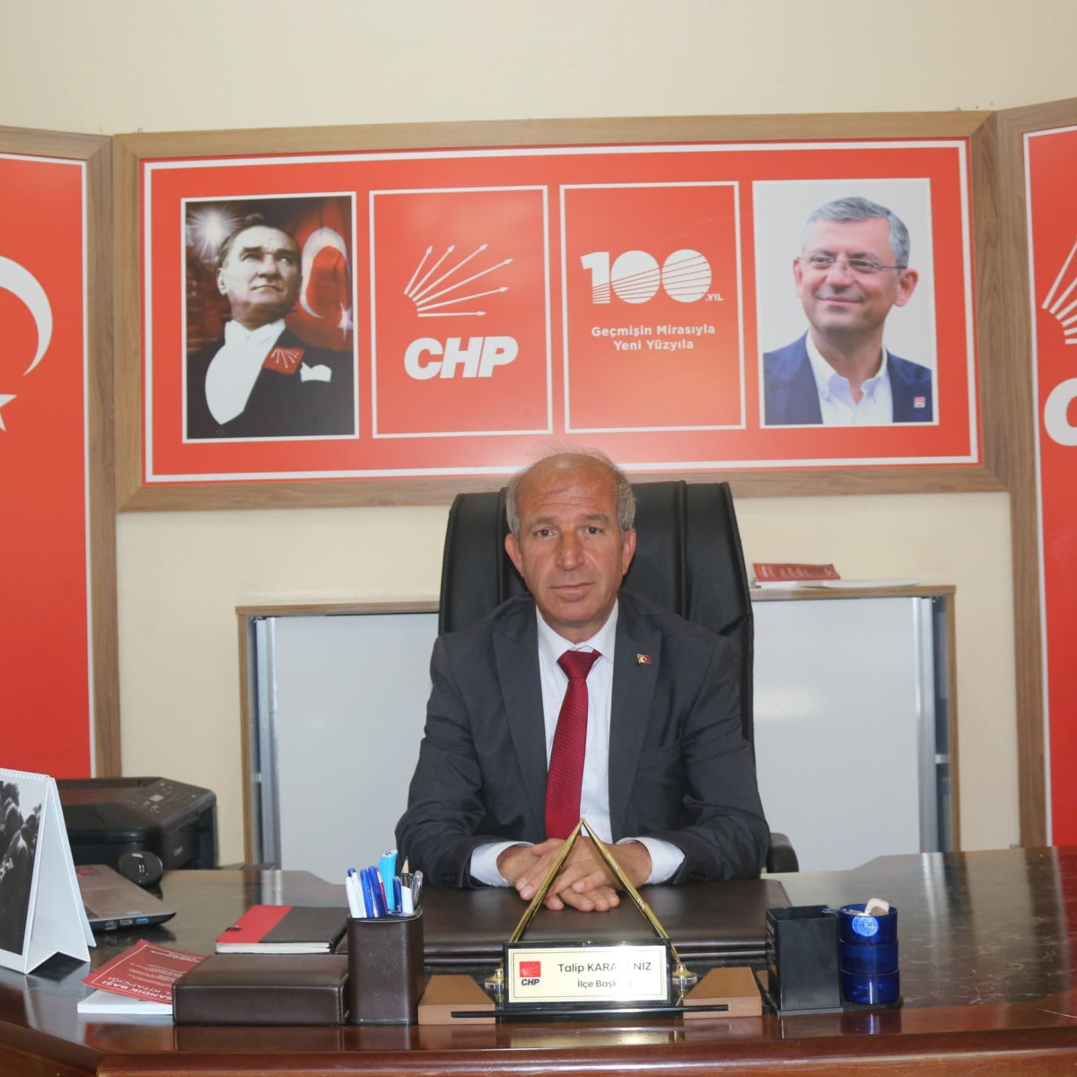 CHP Oğuzlar İlçe Başkanı Talip Karadeniz: “Kamer Genç’in Cesareti ve İlkeli Duruşu Hepimize İlham Veriyor”