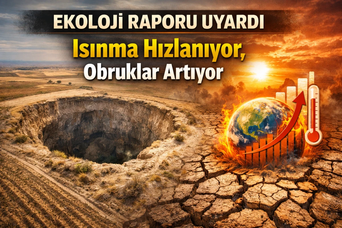 Ekoloji Raporu Alarm Verdi: Isınma Artıyor, Konya&rsquo;da 700&rsquo;e Yakın Obruk