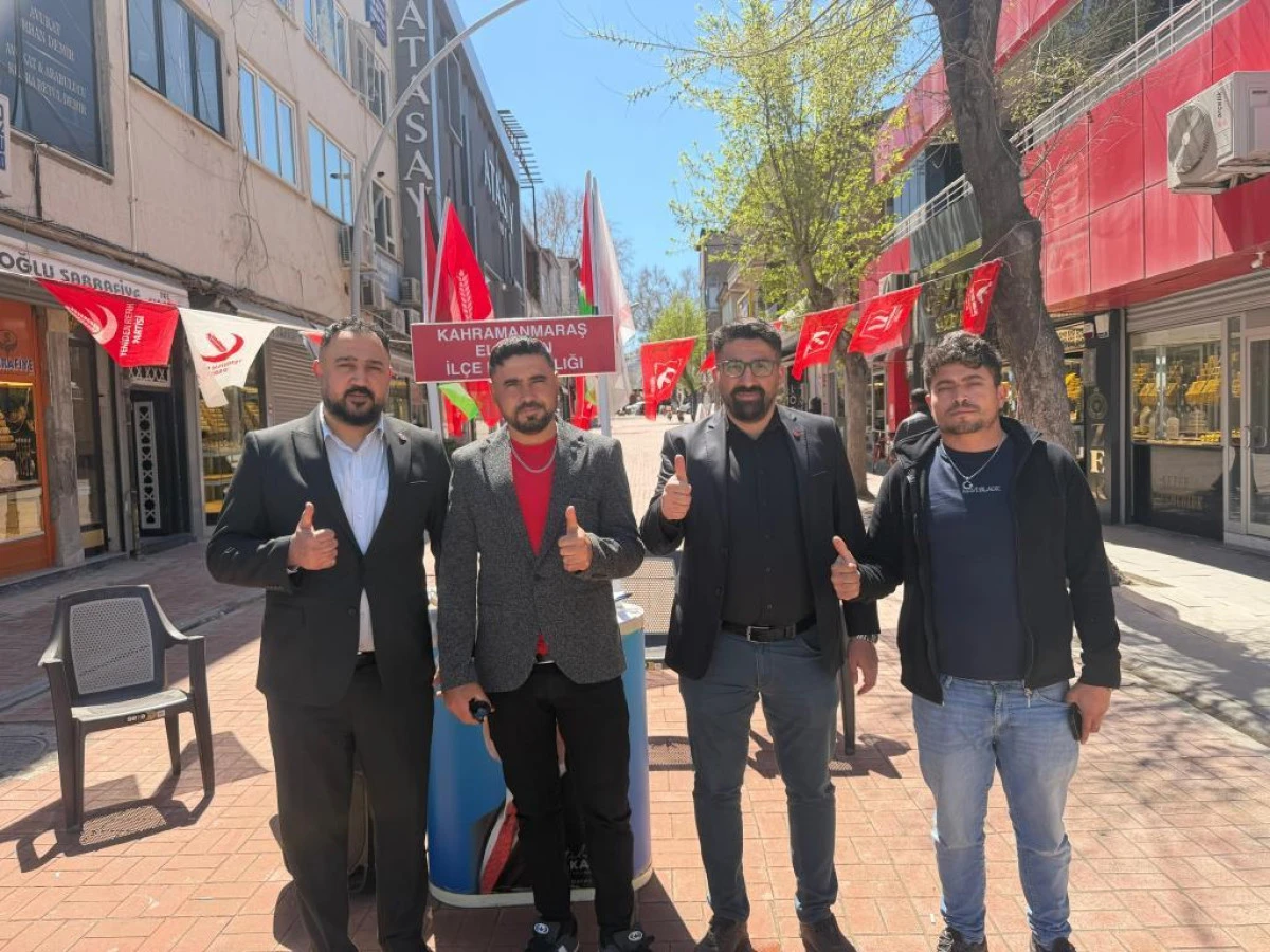 Elbistan&rsquo;da Dev İmza Kampanyası: "Zulme Dur" &Ccedil;ağrısı