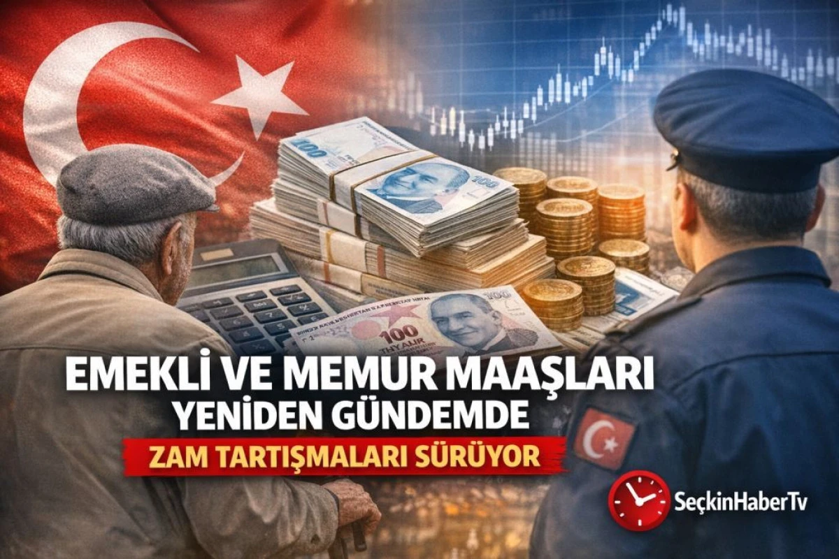 Emekli ve memur maaşları yeniden g&uuml;ndemde: Zam tartışmaları s&uuml;r&uuml;yor