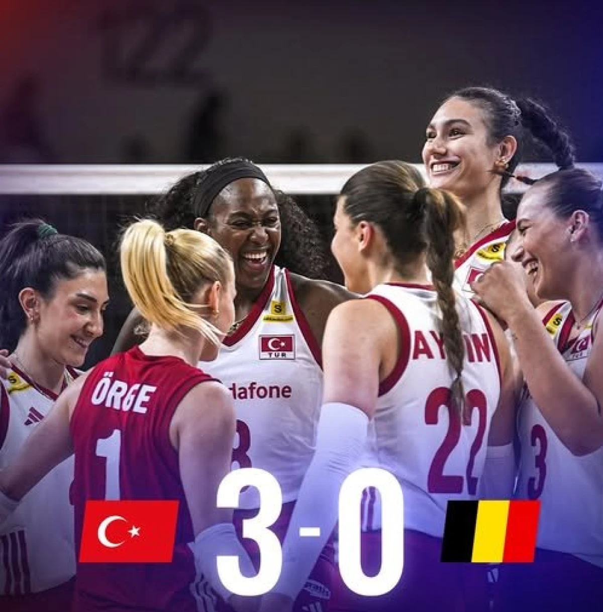 Filenin Sultanları Ankara&rsquo;da Fırtına Gibi Başladı: Bel&ccedil;ika&rsquo;yı 3-0 Devirdik!