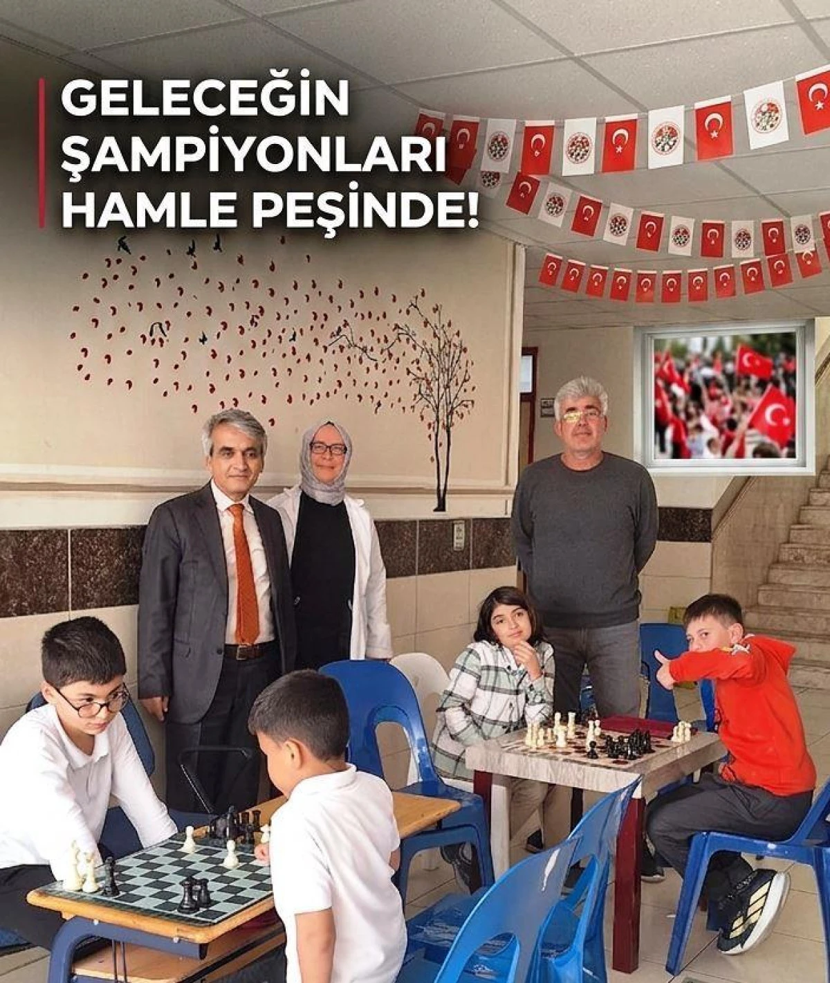 Finike&rsquo;de Hamle Sırası &Ccedil;ocuklardaydı: Emin Akın İlkokulu&rsquo;nda Satran&ccedil; Heyecanı!