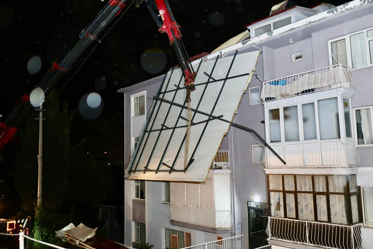 Gemlik'te Fırtına Alarmı